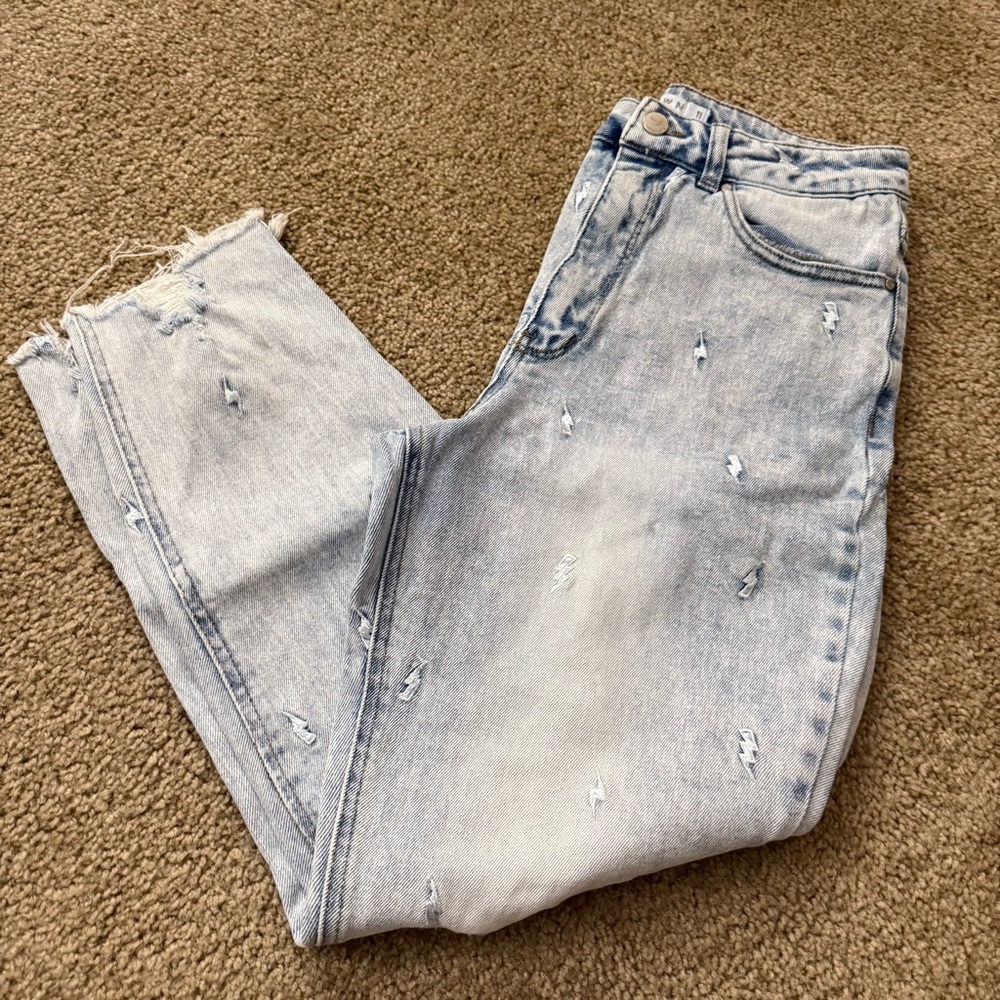 Tinseltown Light Blue Denim Pants